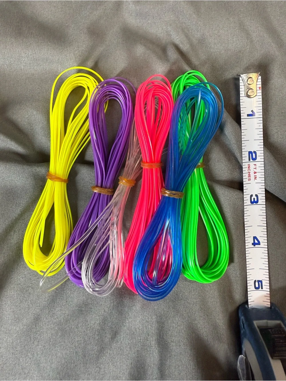 Multicolor Neon Craft Cords - 6 Pack